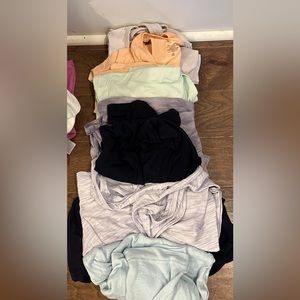 Lot of 8 Athleta tanks